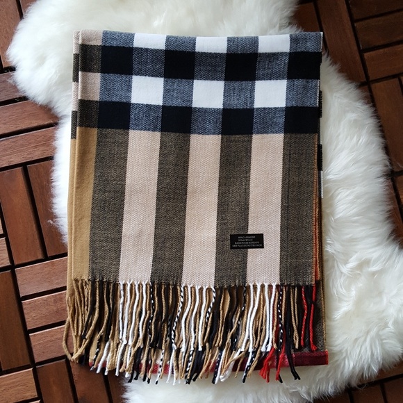 NEW Oversized Soft Cashmere Scarf - Picture 4 of 7